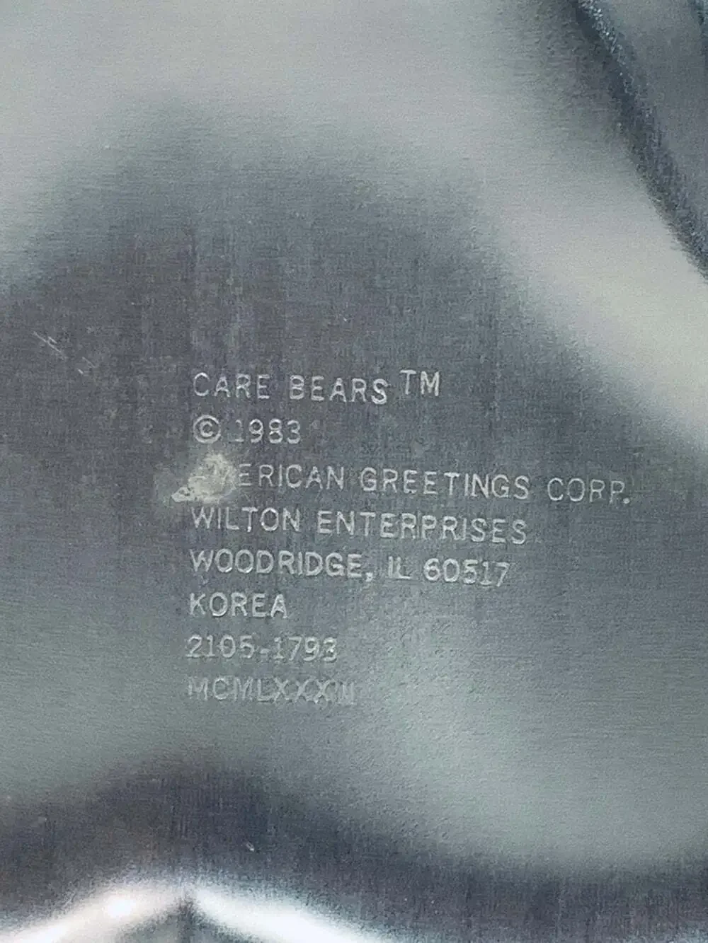 CARE BEARS Wilton 1983 Vintage Cake Pan Mold